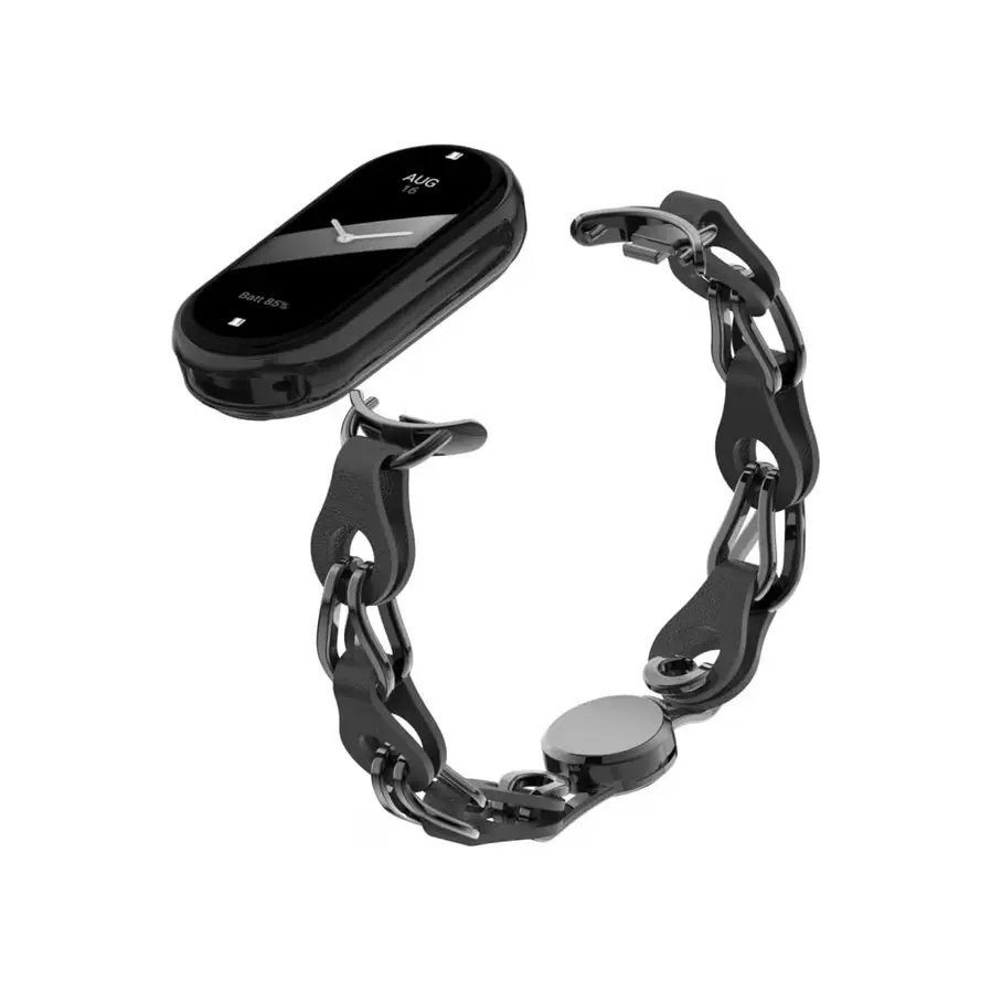 Narukvica za Smart Watch Xiaomi Mi Band M8/m9 Metalna Crna