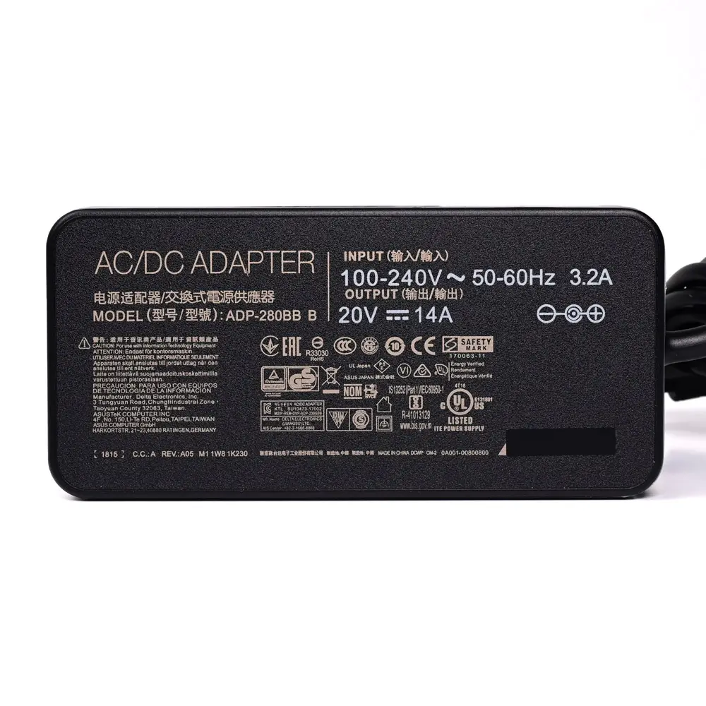 Punjac za Laptop Asus 280W 20V 14A (6.0*3.7)