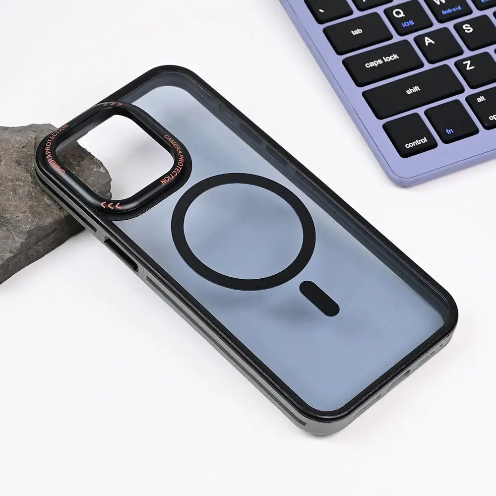 Torbica Magsafe Trendy za Iphone 15 Pro Max 6.7 Crna