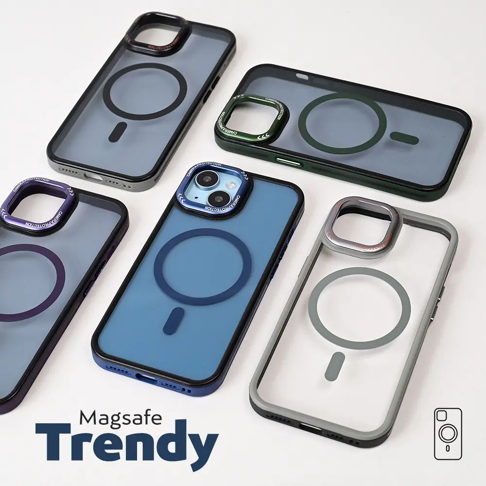 Torbica Magsafe Trendy za Iphone 16 Plus 6.7 Crna
