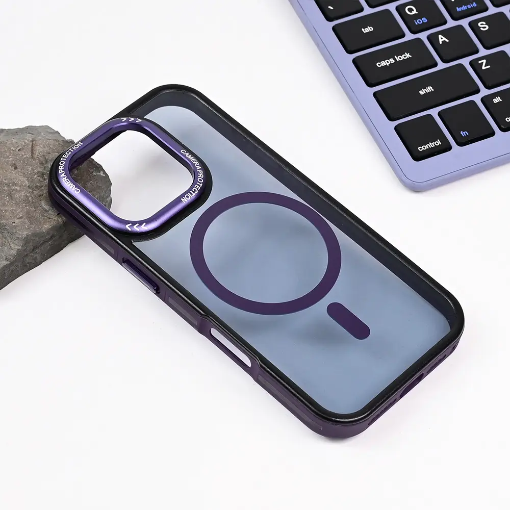 Torbica Magsafe Trendy za Iphone 16 Pro 6.3 Ljubicasta