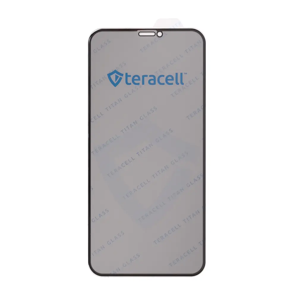 Zastitno Staklo Tempered Glass Privacy Teracell Titan 2.5d za Iphone 13/13 Pro/14/16e/17e 6.1 Crni