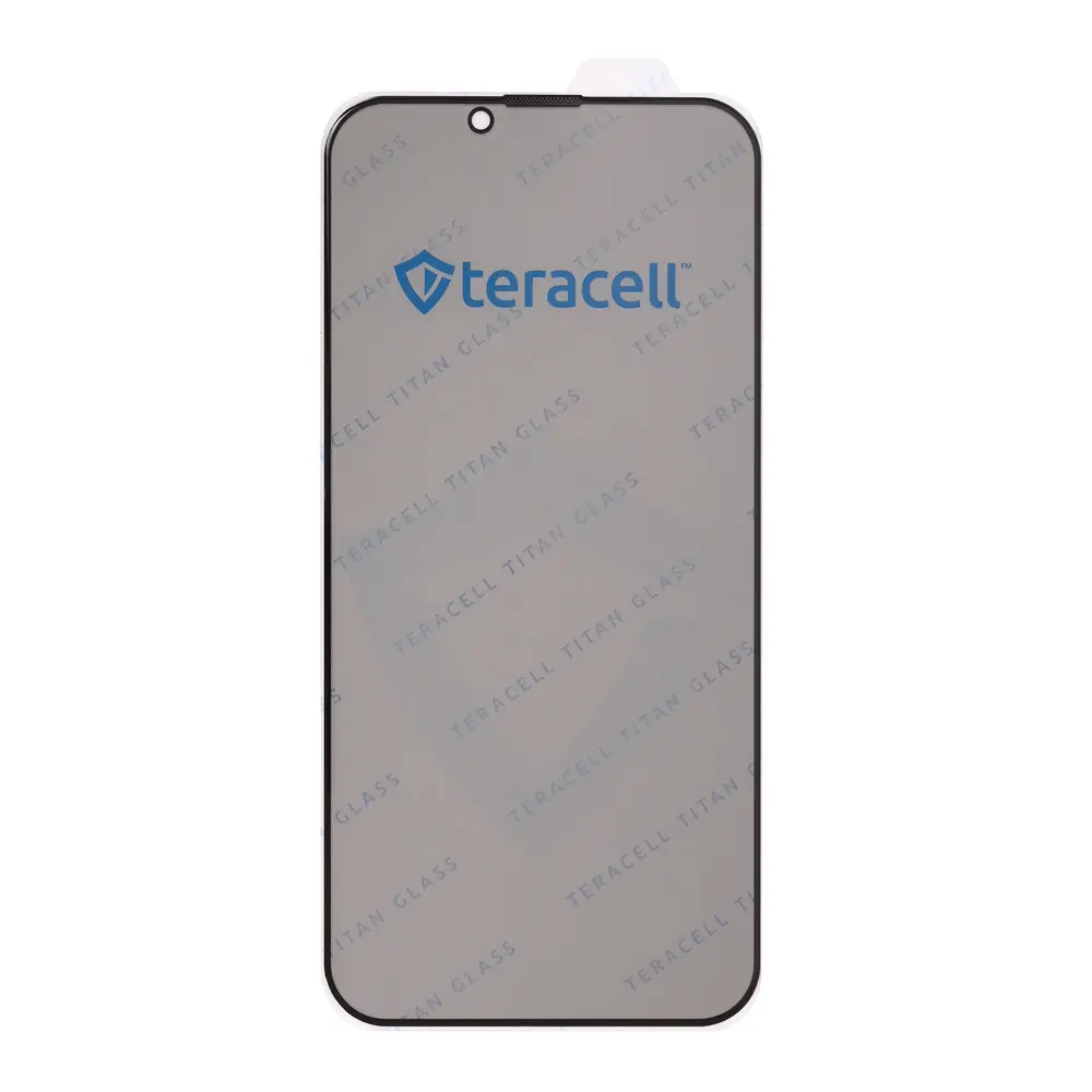 Zastitno Staklo Tempered Glass Privacy Teracell Titan 2.5d za Iphone 14 Pro 6.1 Crni