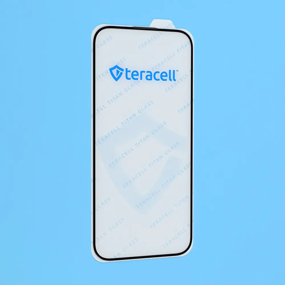 Zastitno Staklo Tempered Glass Teracell Titan 2.5d 10U1 za Iphone 15 Pro 6.1 Crni