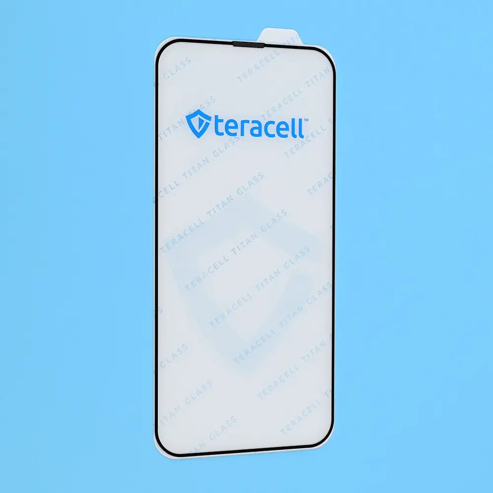 Zastitno Staklo Tempered Glass Teracell Titan 2.5d za Iphone 13/13 Pro/14/16e/17e 6.1 Crni