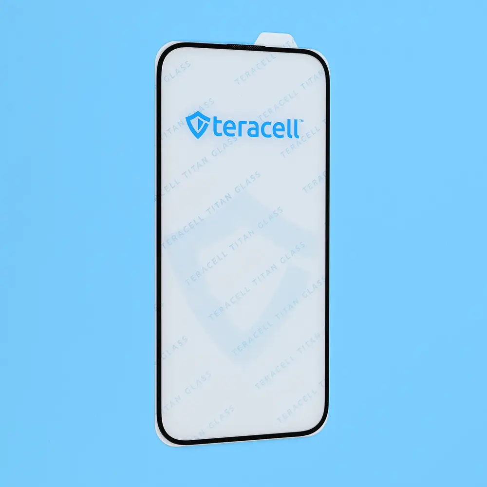 Zastitno Staklo Tempered Glass Teracell Titan 2.5d za Iphone 15/16 6.1 Crni