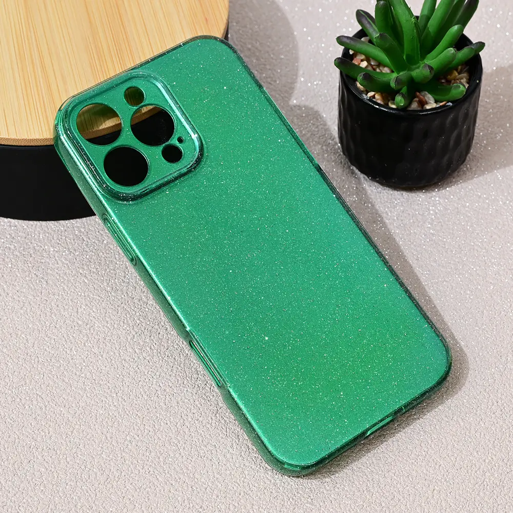 Torbica Sparkle Dust za Iphone 16 Pro Max 6.9 Zelena