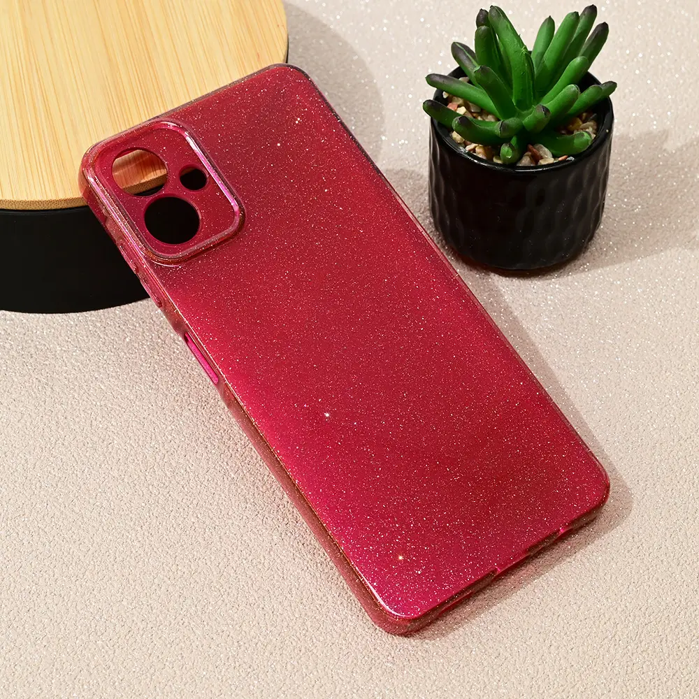 Torbica Sparkle Dust za Samsung A065F Galaxy A06 5G Bordo