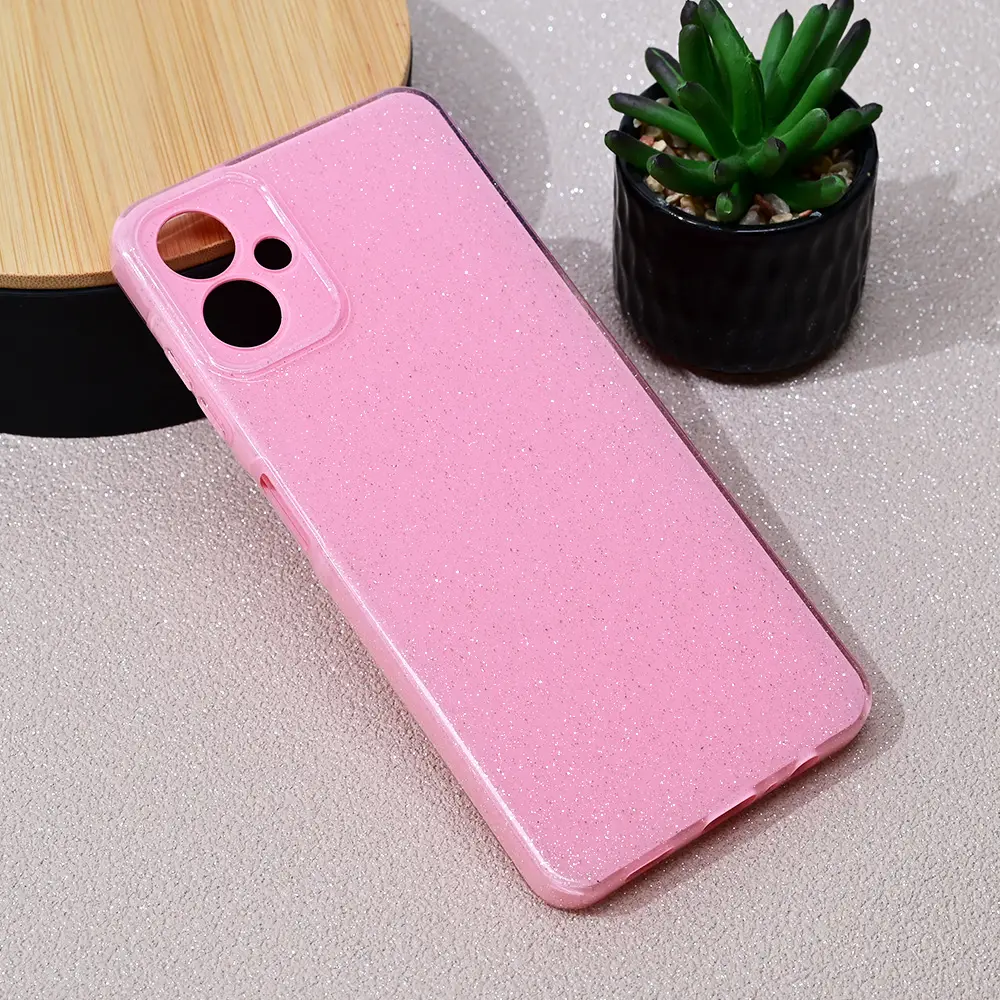 Torbica Sparkle Dust za Samsung A065F Galaxy A06 5G Roze