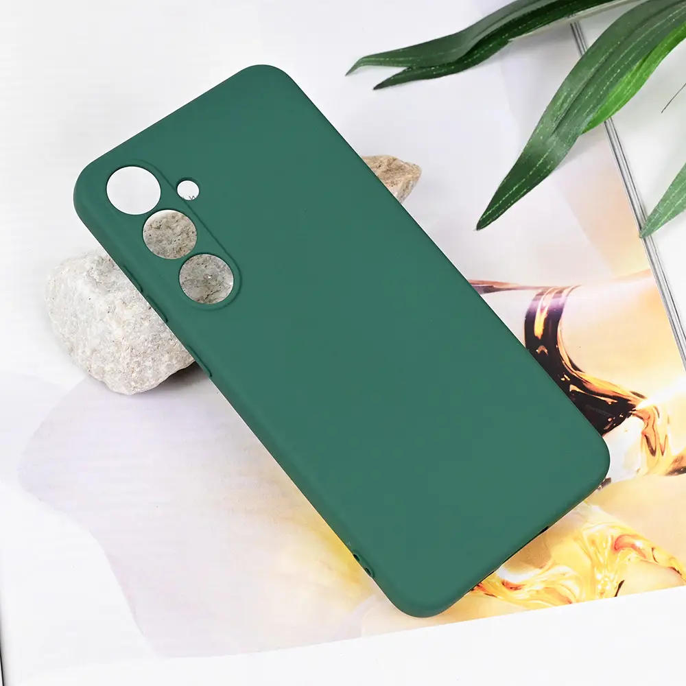 Torbica Teracell Soft Velvet za Samsung S721B Galaxy S24 FE Tamno Zelena