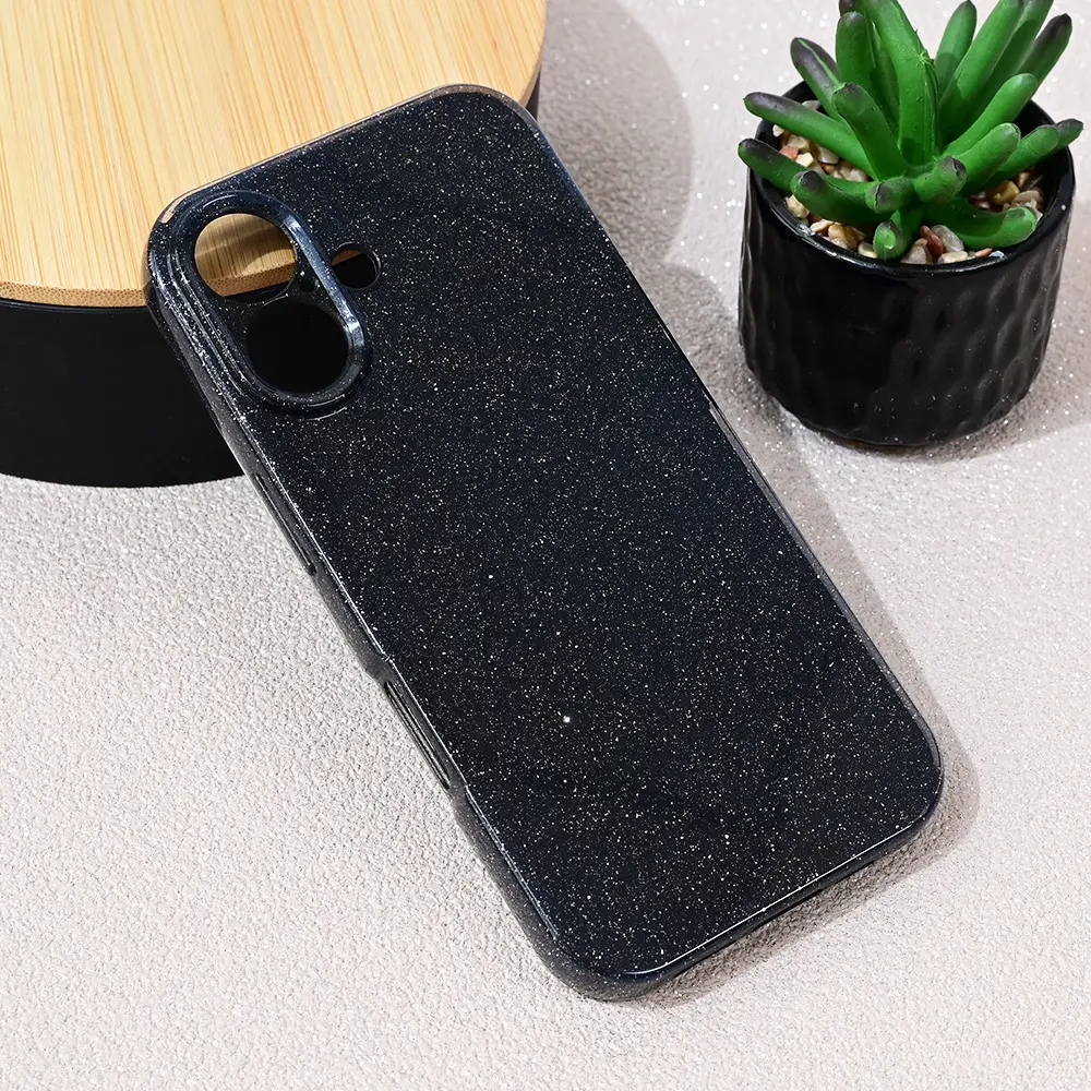 Torbica Sparkle Dust za Iphone 16 6.1 Crna