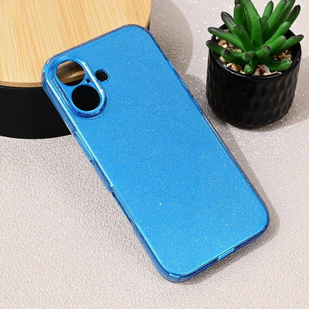 Torbica Sparkle Dust za Iphone 16 6.1 Plava