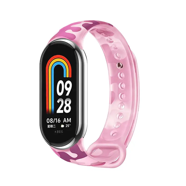Narukvica za Smart Watch Xiaomi Mi Band M8/m9 Army Pink