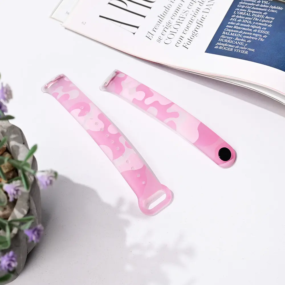 Narukvica za Smart Watch Xiaomi Mi Band M8/m9 Army Pink