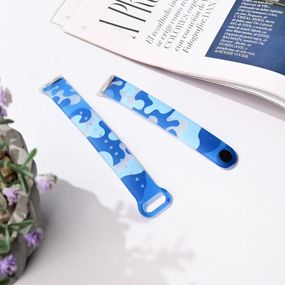 Narukvica za Smart Watch Xiaomi Mi Band M8/m9 Maskirna Plava