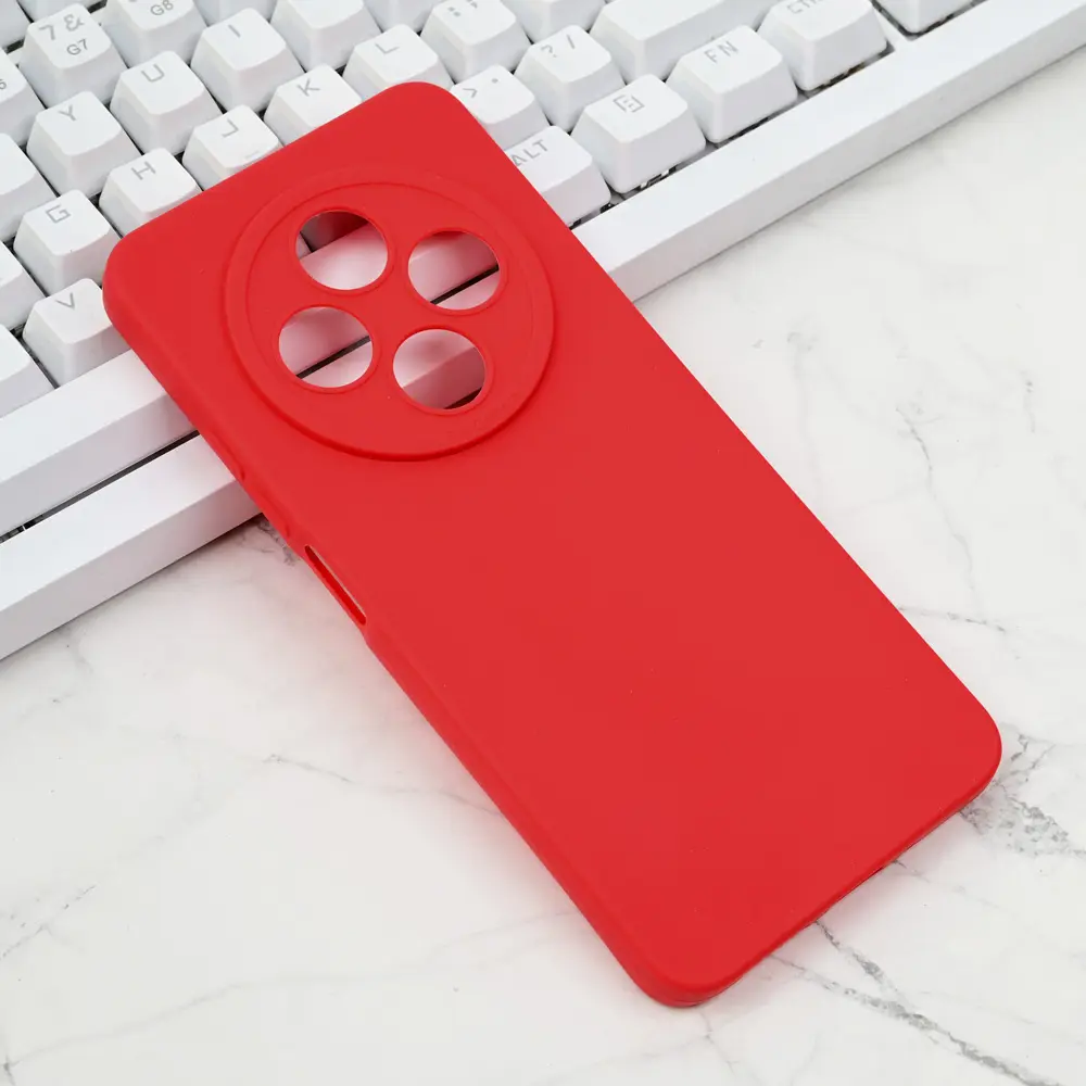 Torbica Silikon Pro Camera za Xiaomi Redmi 14c/redmi A4 Crvena