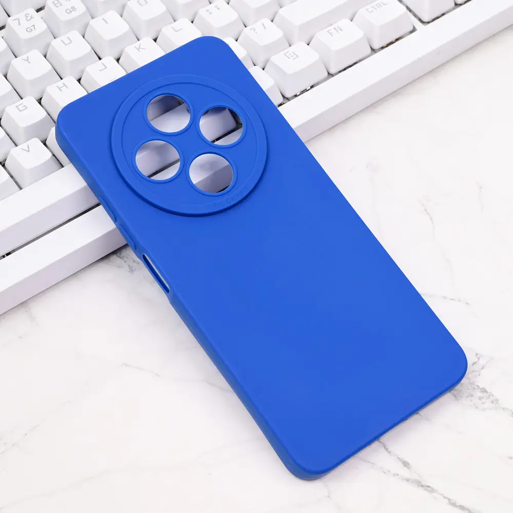 Torbica Silikon Pro Camera za Xiaomi Redmi 14c/redmi A4 Plava