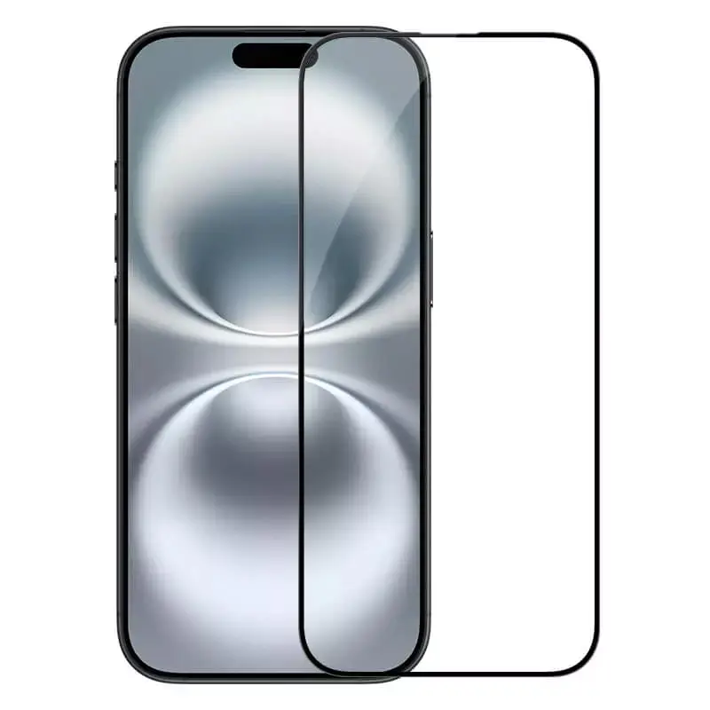 Zastitno Staklo Tempered Glass Nillkin 3D Cp+max za Iphone 16 6.1 Crni