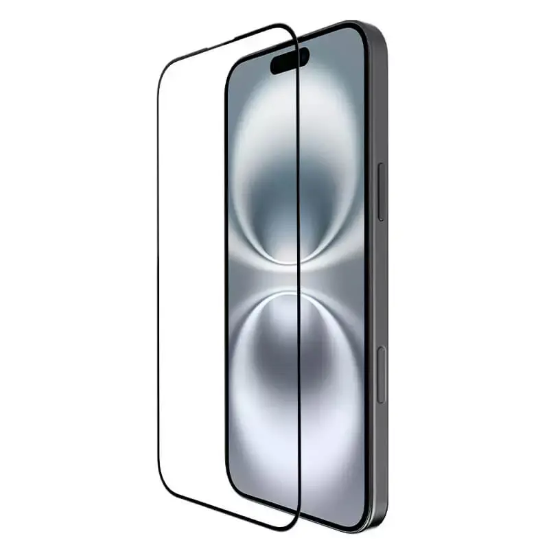 Zastitno Staklo Tempered Glass Nillkin 3D Cp+max za Iphone 16 6.1 Crni