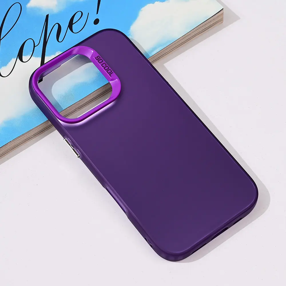 Torbica Clear za Iphone 16 Pro 6.3 Ljubicasta