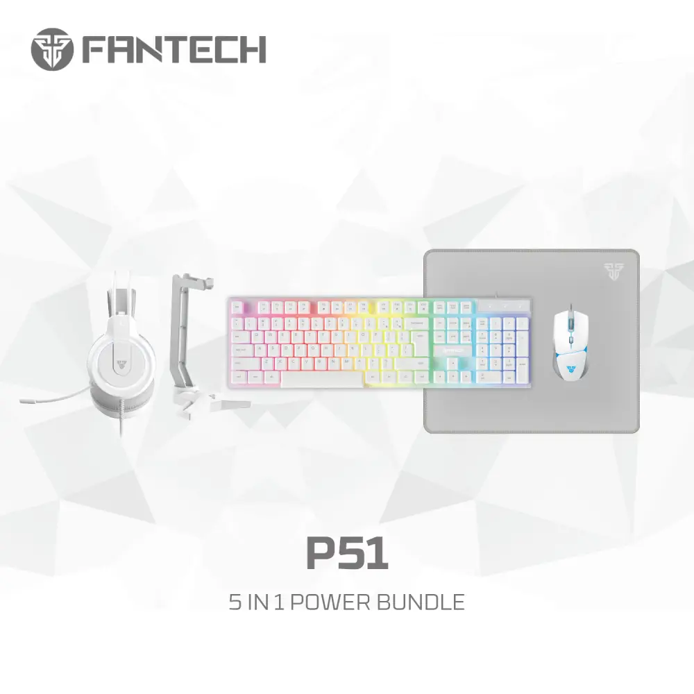 Combo Set Gaming Fantech P51 Power 5U1 Space Edition