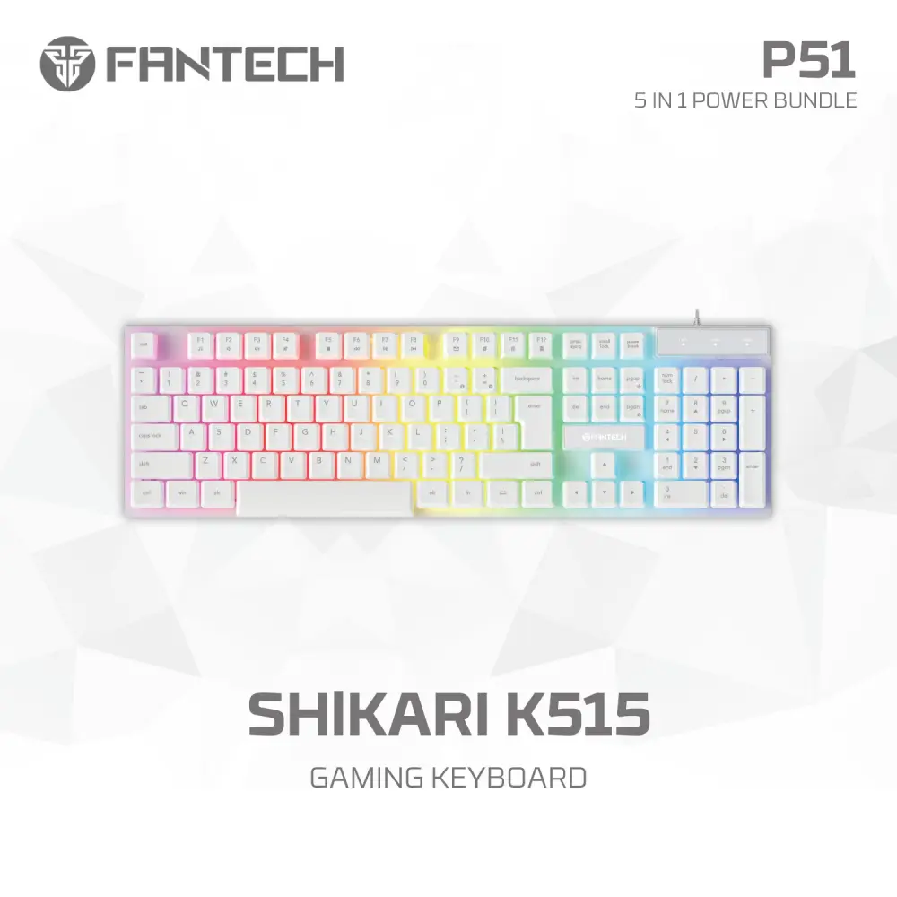 Combo Set Gaming Fantech P51 Power 5U1 Space Edition