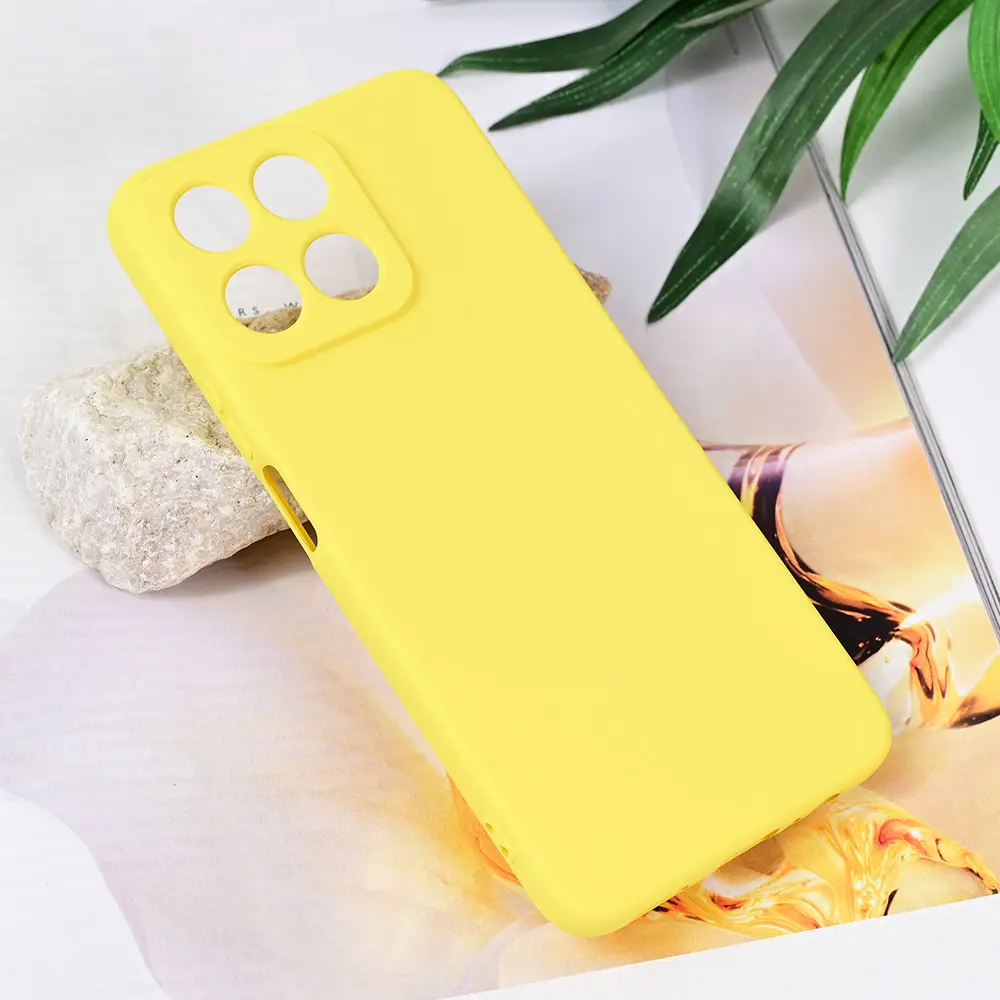 Torbica Teracell Soft Velvet za Honor 200 Smart/honor X7C Zuta