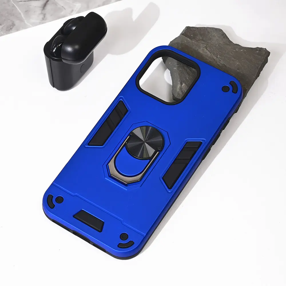 Torbica Hard Ring za Iphone 16 Pro Max 6.9 Plava