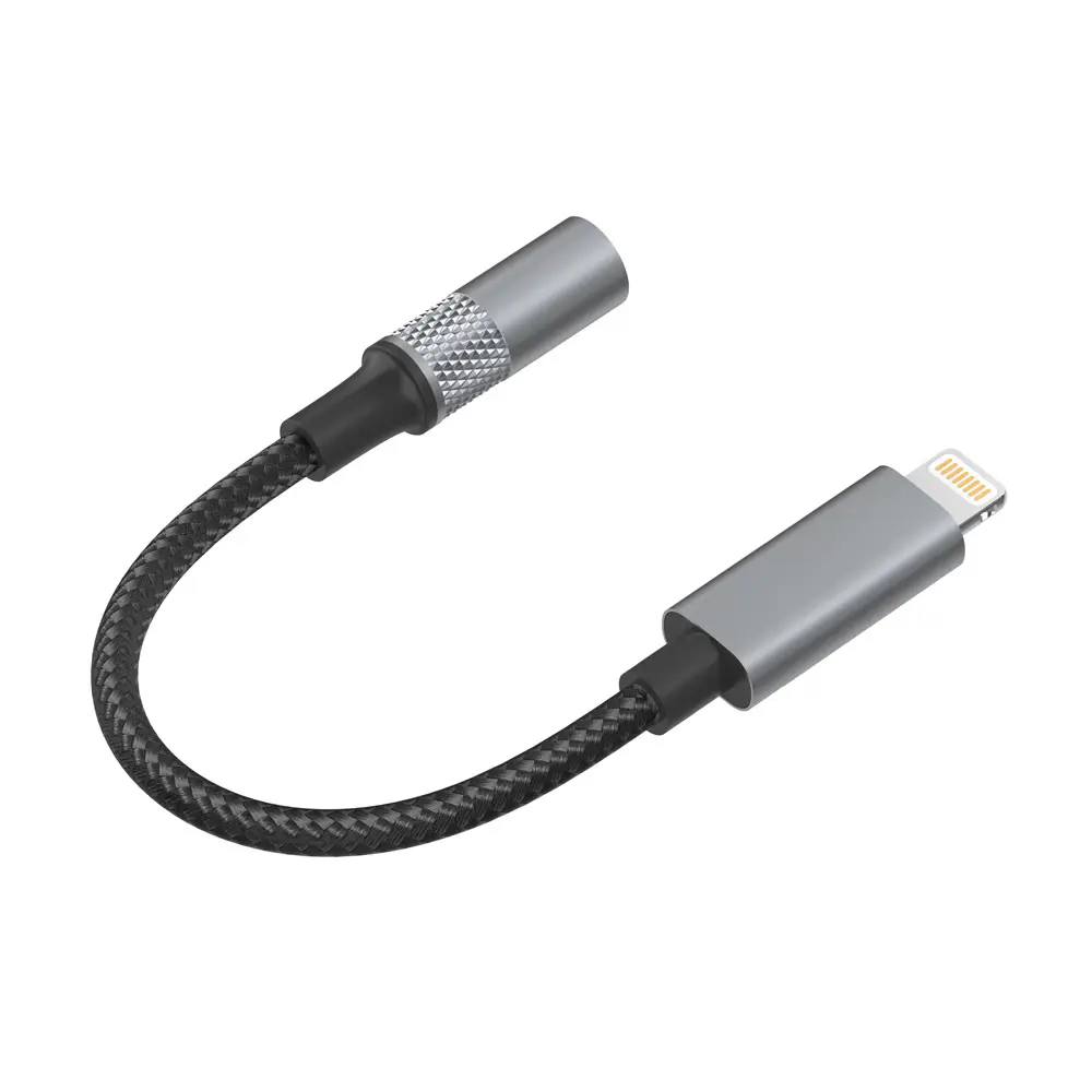 Adapter Ldnio Lsy80i za Slusalice Iphone Lightning na 3.5mm Crni