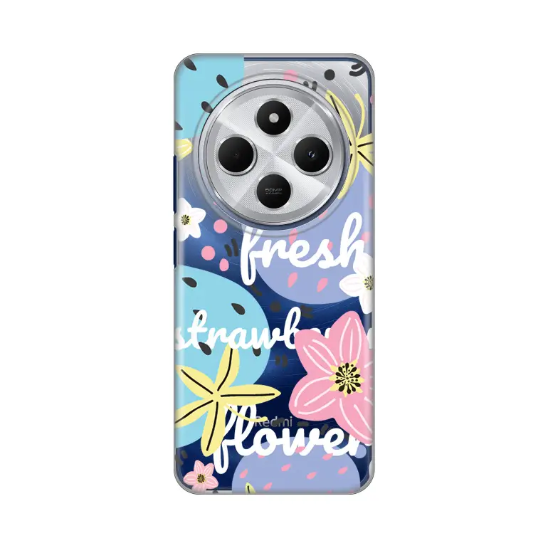 Torbica Silikonska Print Skin za Xiaomi Redmi 14c/redmi A4 Fresh Pastel