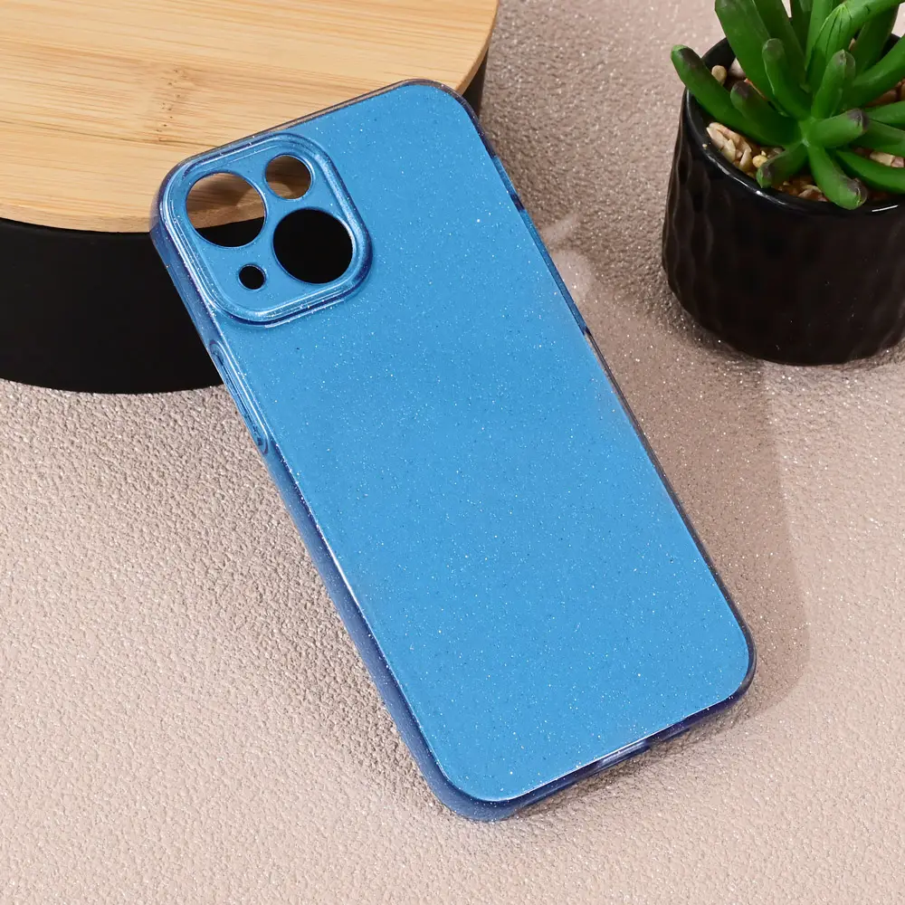 Torbica Sparkle Dust za Iphone 13 Mini 5.4 Svetlo Plava