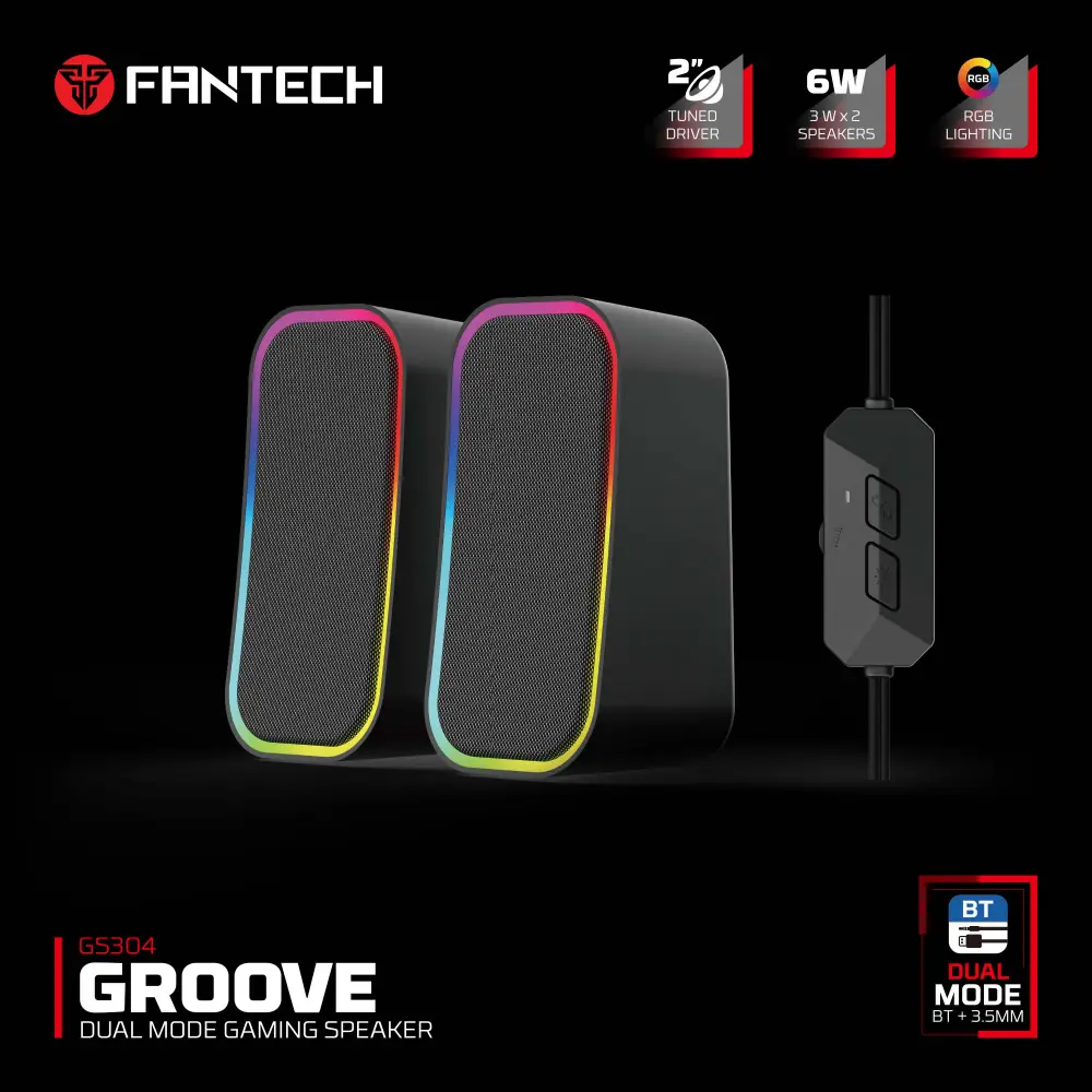 Bluetooth Zvucnik Fantech GS304 Groove Crni