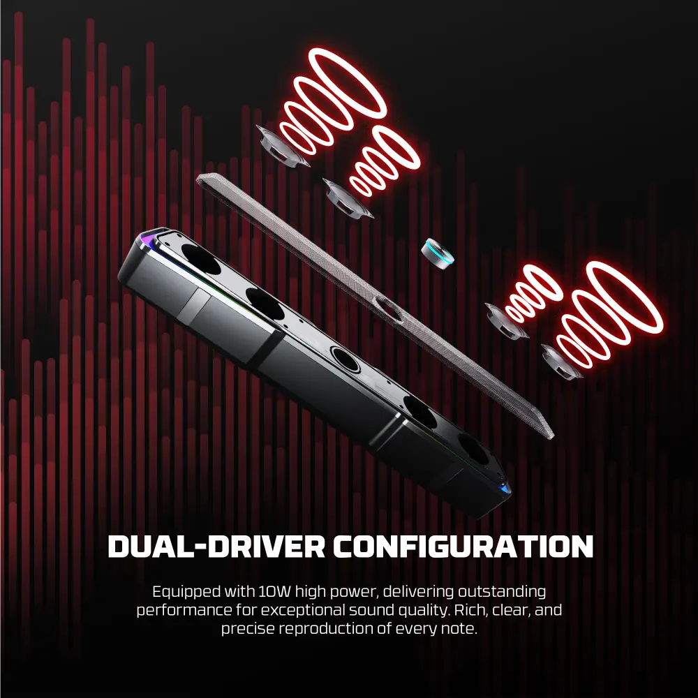 Bluetooth Zvucnik Fantech GS305 BEAT BAR Crni