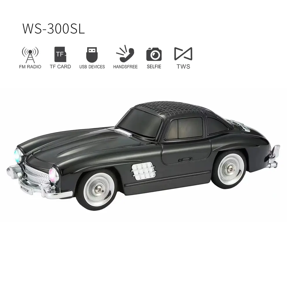 Bluetooth Zvucnik Ws-300sl Crni