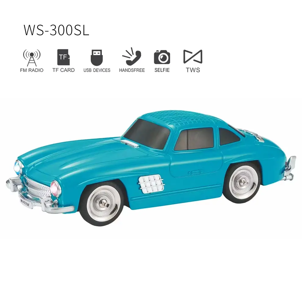 Bluetooth Zvucnik Ws-300sl Plavi