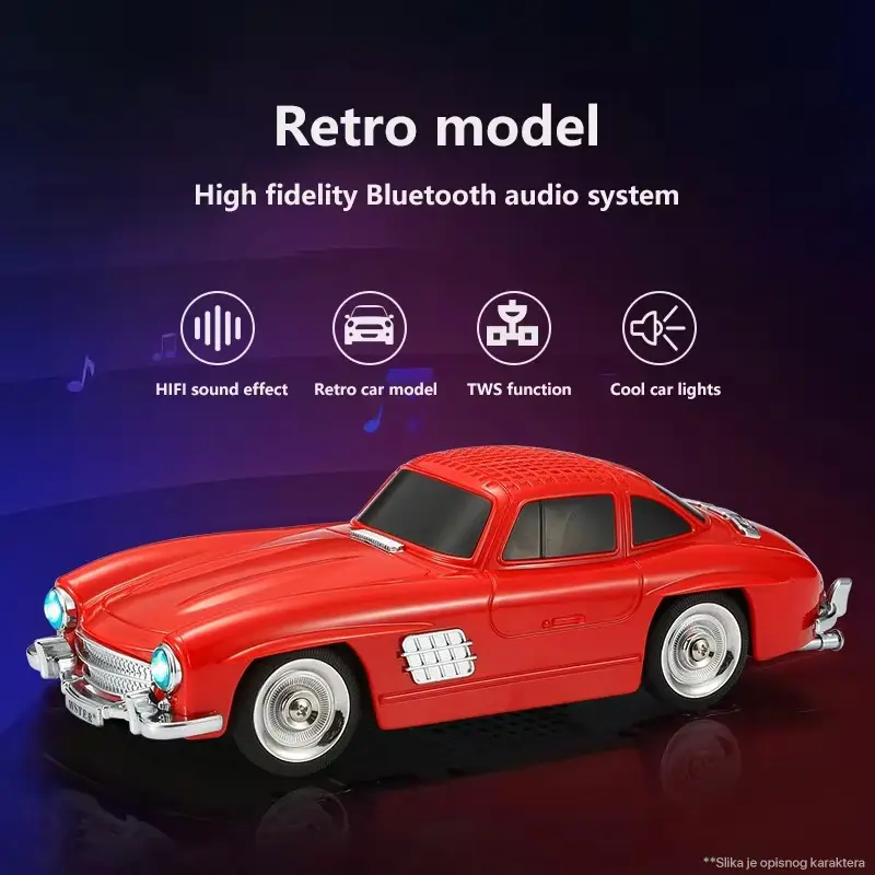 Bluetooth Zvucnik Ws-300sl Plavi