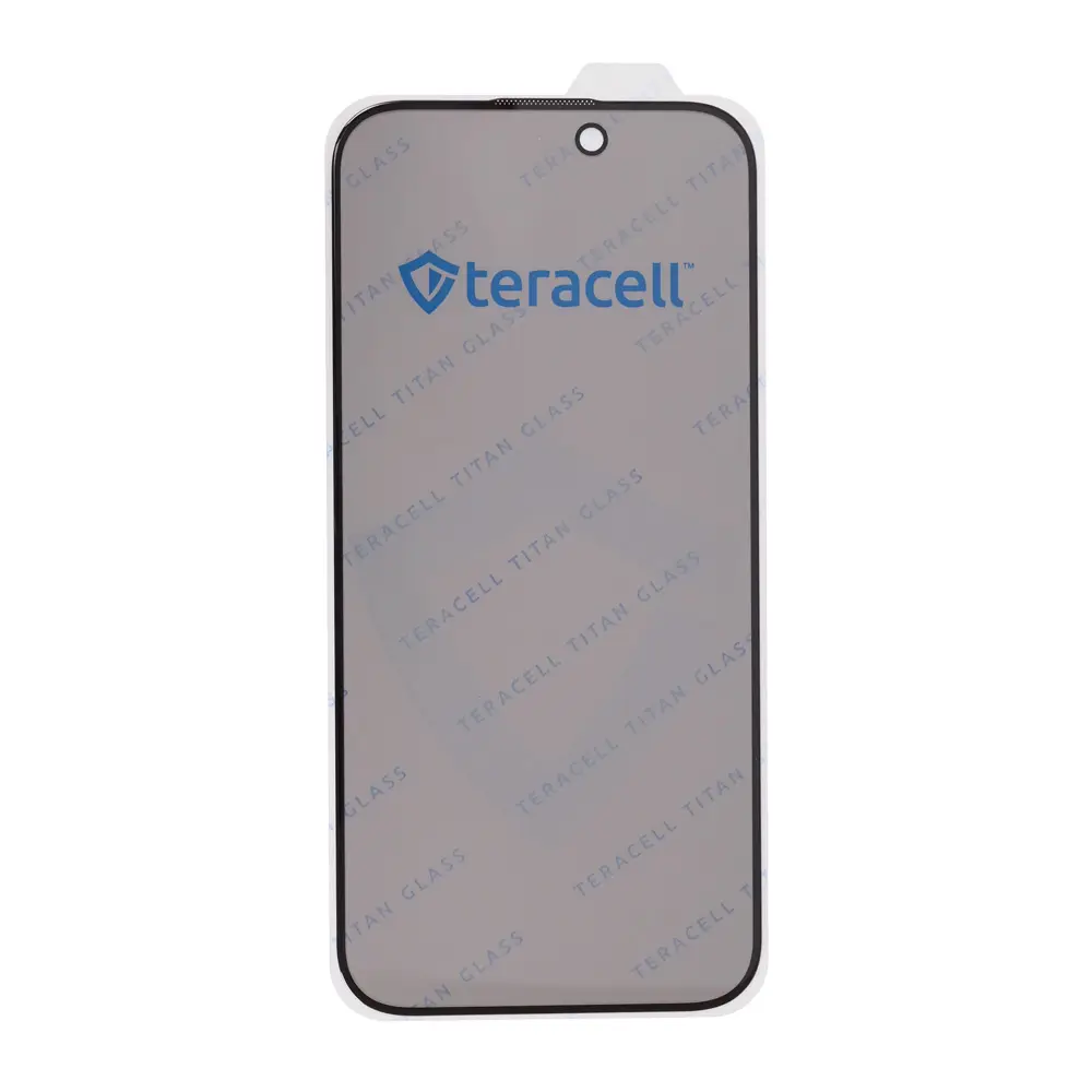 Zastitno Staklo Tempered Glass Privacy Teracell Titan 2.5d za Iphone 16 Pro Max 6.9 Crni