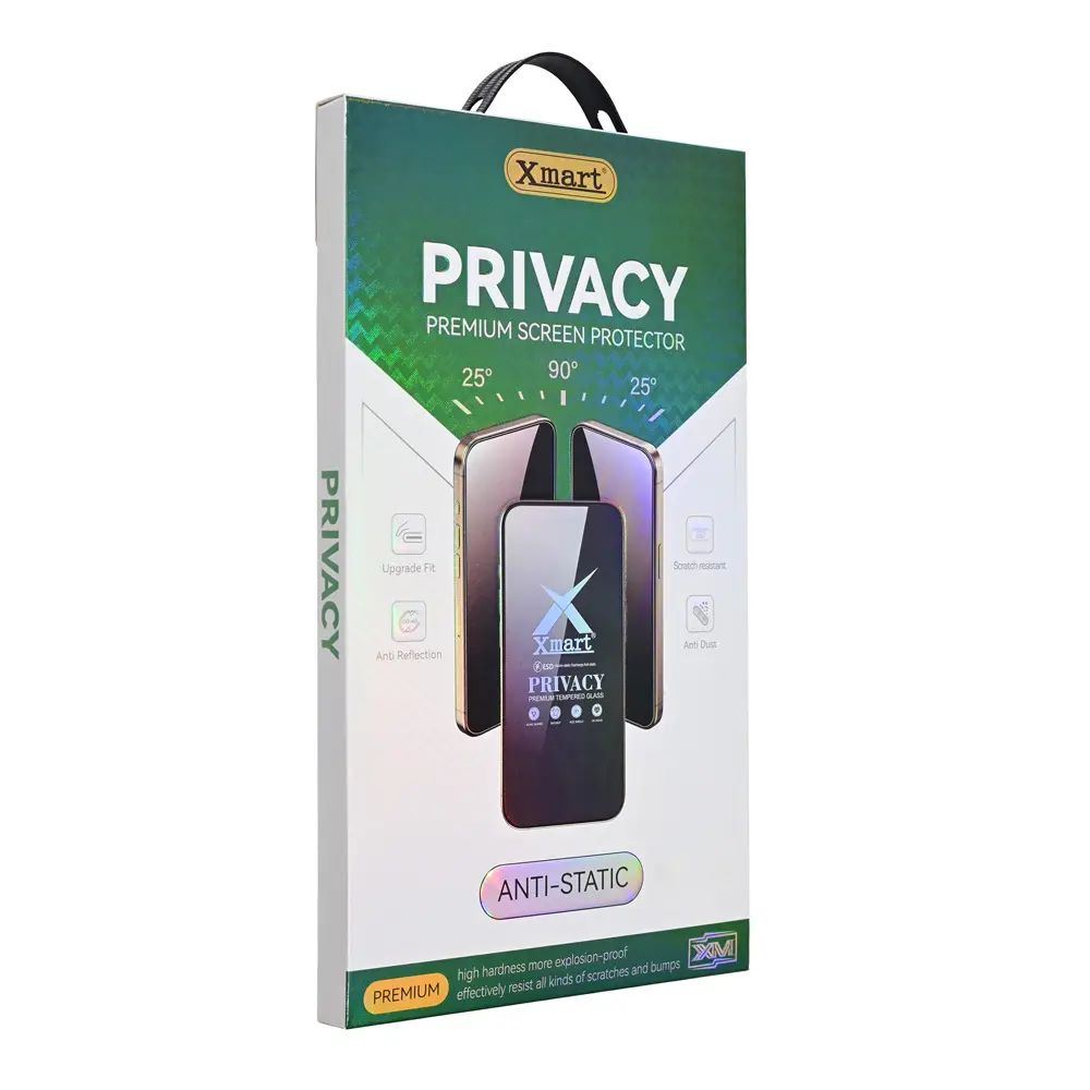 Zastitno Staklo Tempered Glass X Mart 9D Privacy za Iphone 15 Plus 6.7