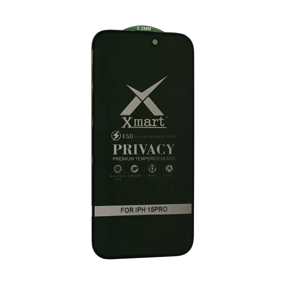 Zastitno Staklo Tempered Glass X Mart 9D Privacy za Iphone 15 Pro 6.1