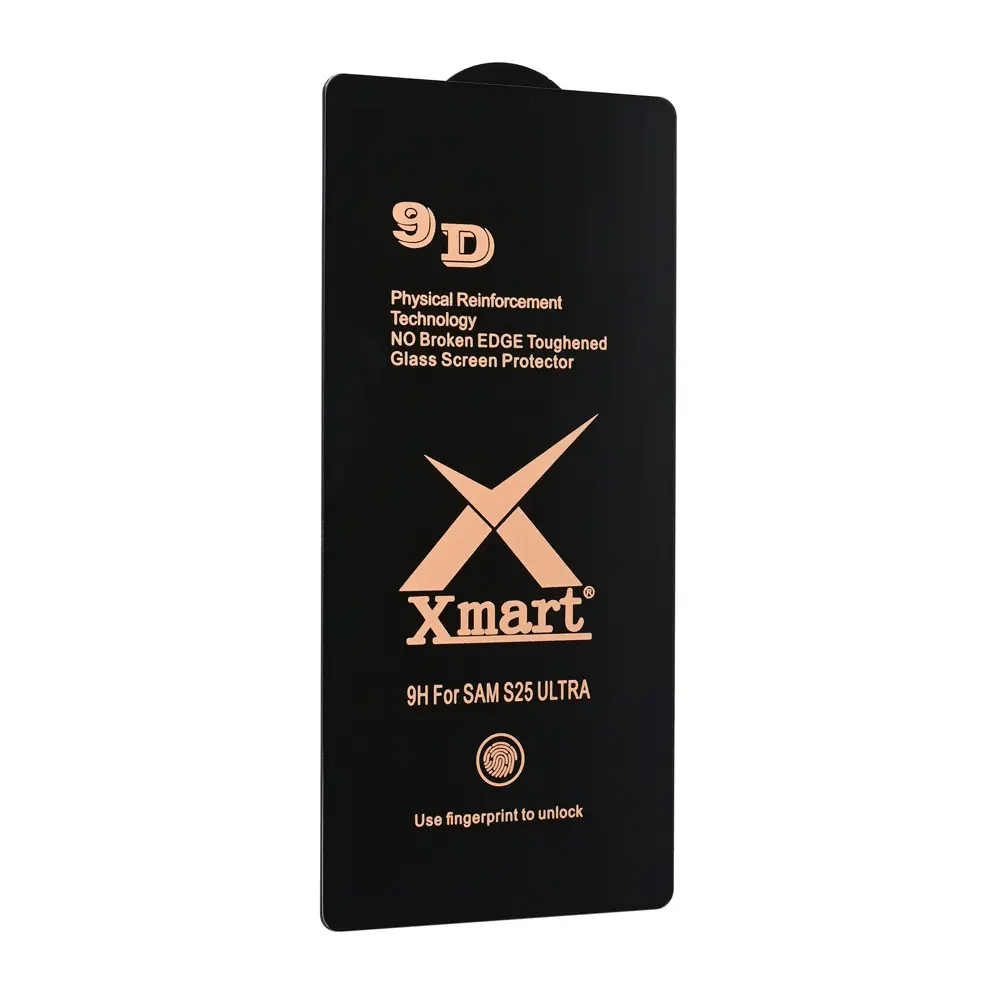 Zastitno Staklo Tempered Glass X Mart 9D za Samsung S938B Galaxy S25 Ultra (fingerprint Unlock)