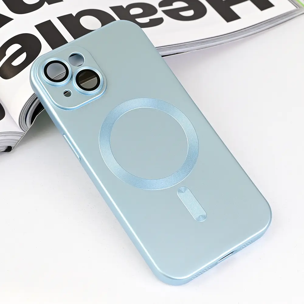 Torbica Magsafe Chrome za Iphone 15 6.1 Plava