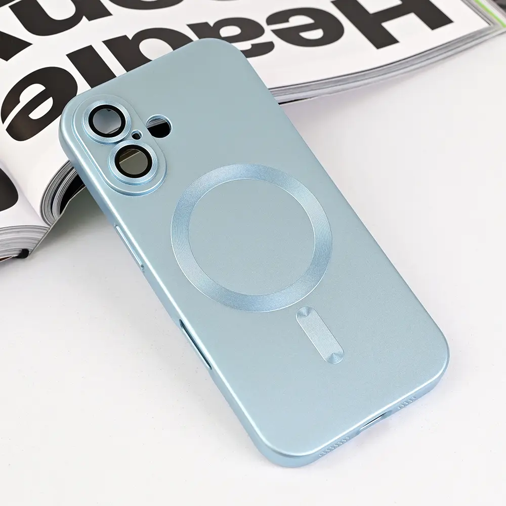 Torbica Magsafe Chrome za Iphone 16 6.1 Plava
