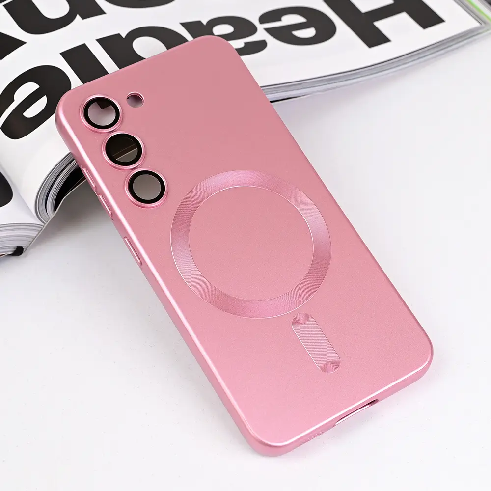 Torbica Magsafe Chrome za Samsung S911B Galaxy S23 5G Roze