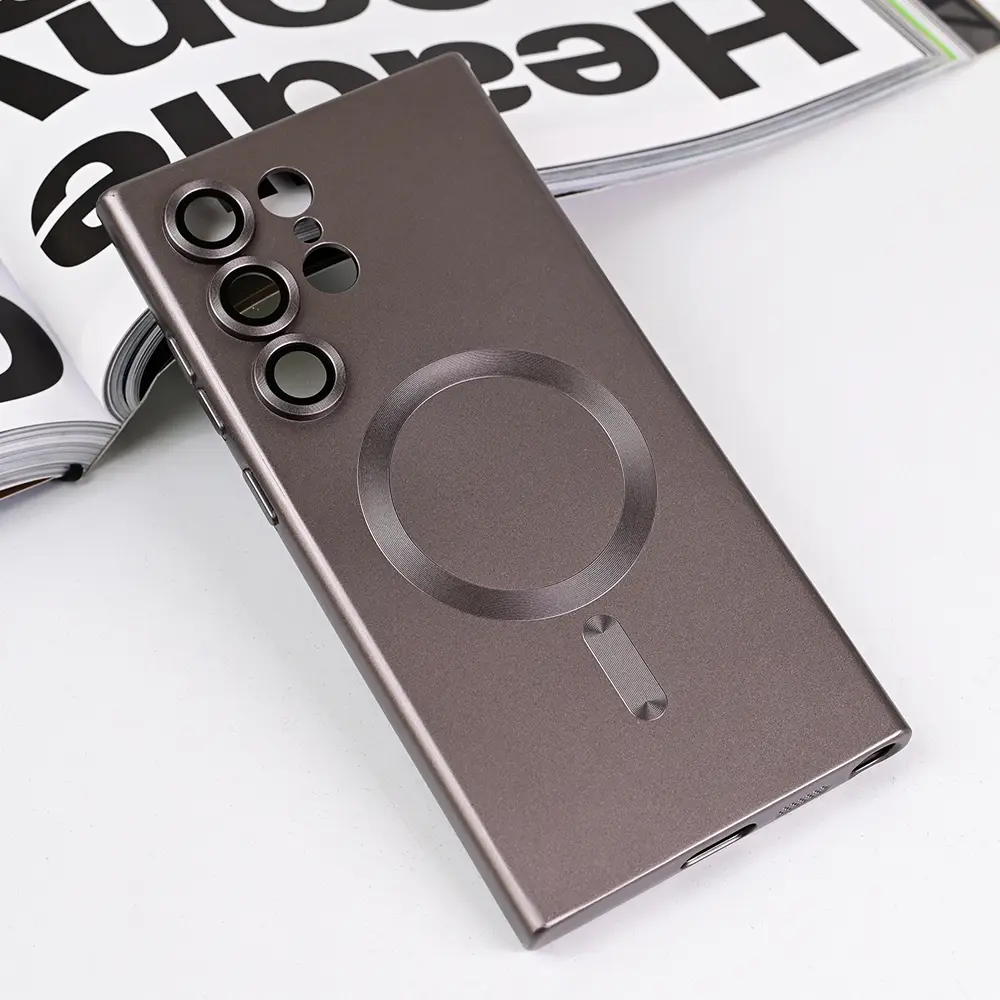 Torbica Magsafe Chrome za Samsung S918B Galaxy S23 Ultra Siva