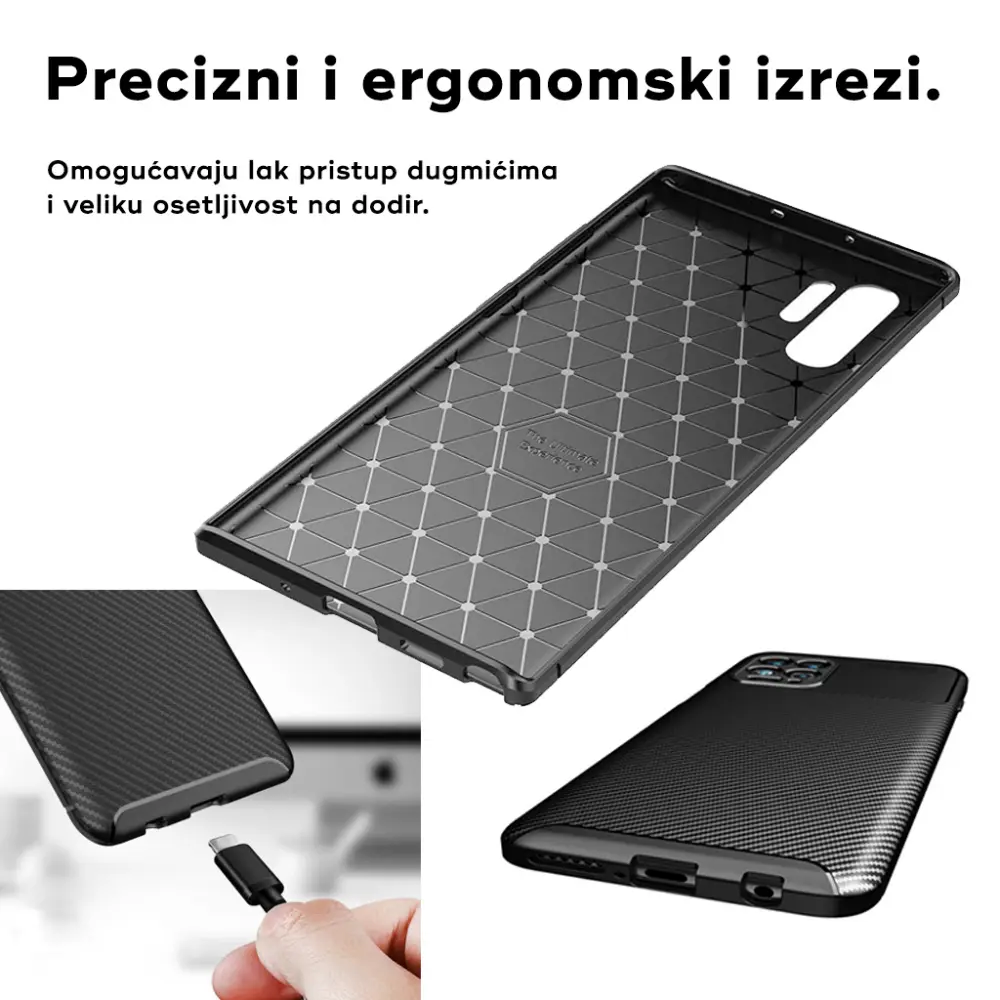 Torbica Defender Carbon za Samsung S931B Galaxy S25 Crna