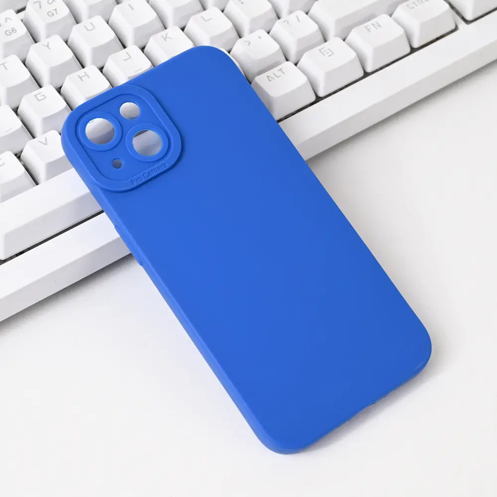 Torbica Silikon Pro Camera za Iphone 13 6.1 Plava