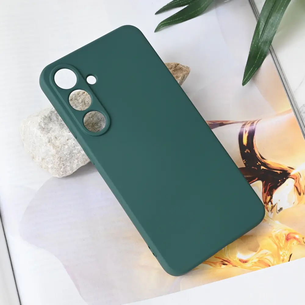 Torbica Teracell Soft Velvet za Samsung S936B Galaxy S25 Plus Tamno Zelena