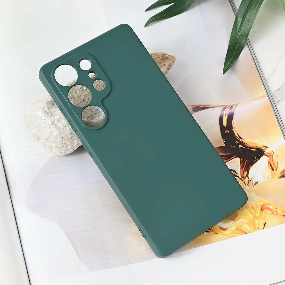 Torbica Teracell Soft Velvet za Samsung S938B Galaxy S25 Ultra Tamno Zelena