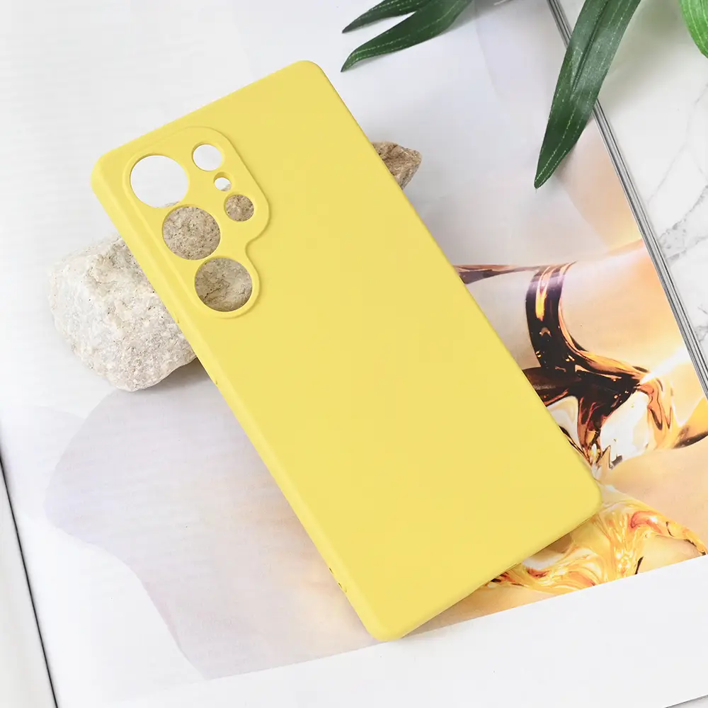 Torbica Teracell Soft Velvet za Samsung S938B Galaxy S25 Ultra Zuta