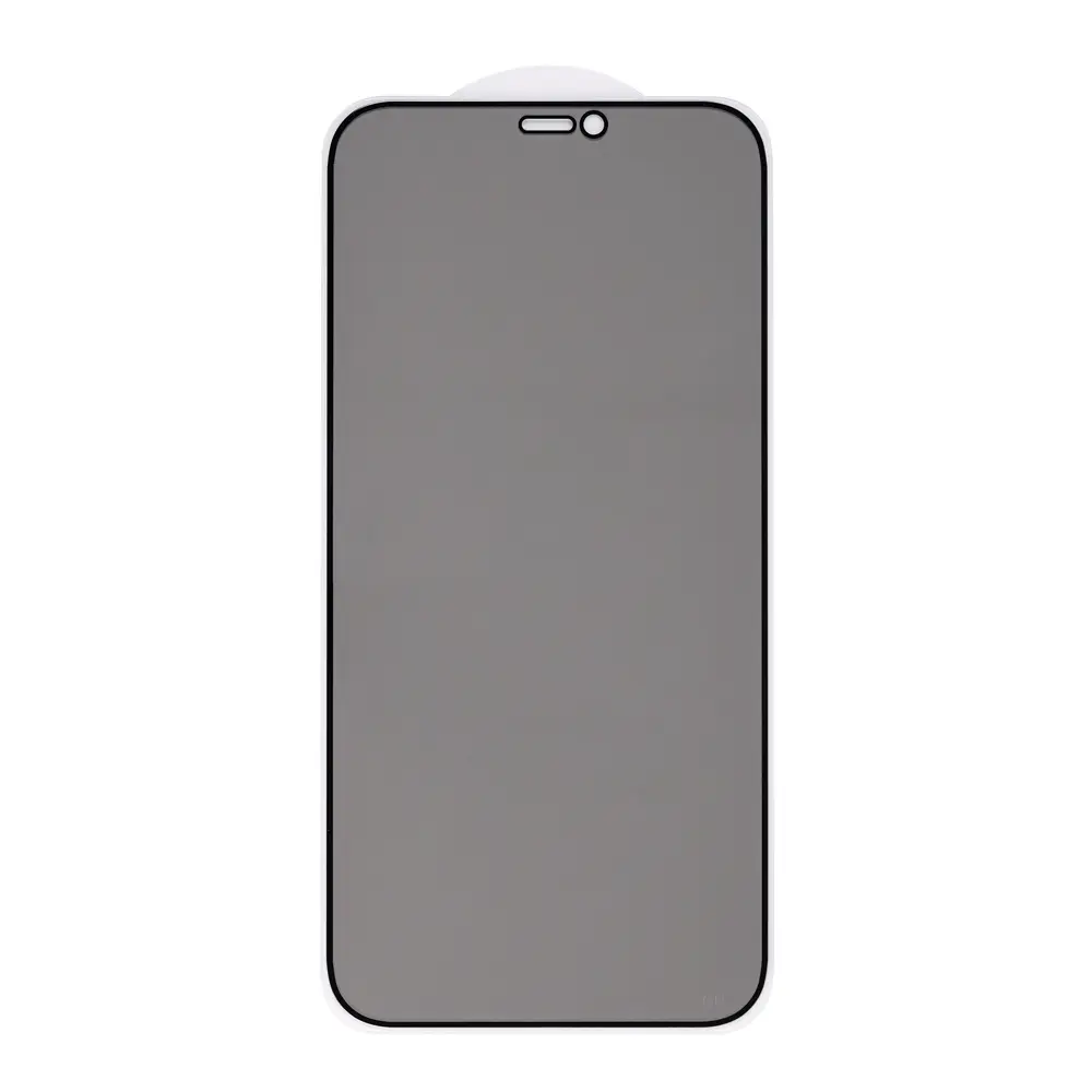 Zastitno Staklo Tempered Glass Privacy Teracell Titan 2.5d za Iphone 12/12 Pro 6.1 Crni